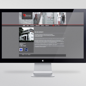 Neue Website für Bose Immobilienverwaltung