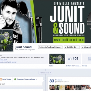 JUNIT auf Facebook & youTube