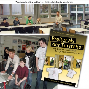 Workshop der schiegl gmbh an der Flattichschule Korntal-Münchingen