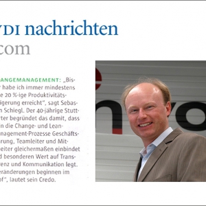 Interview in VDI nachrichten 04.03.11 (Verein Deutscher Ingenieure)