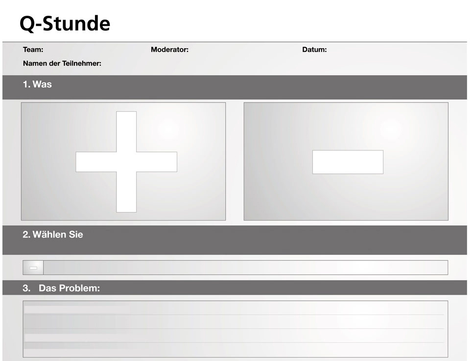 Prozessmanagement, Q-Stunde