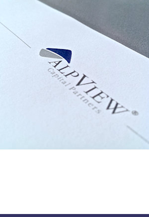 Corporate Design: AlpView Capital Partners Gmbh, München